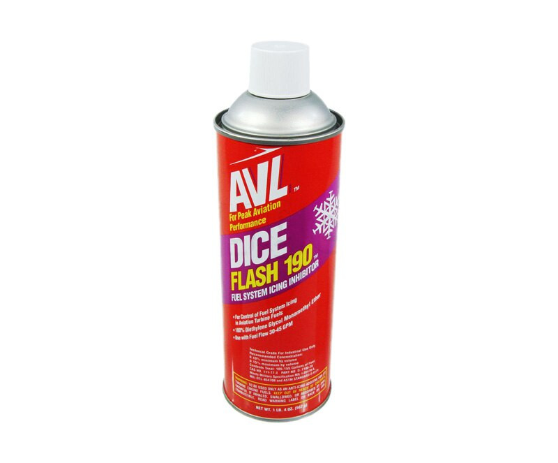 AvLabs DF19020 DICE Flash 190 (FSII) Fuel System Ice Inhibitor 20
