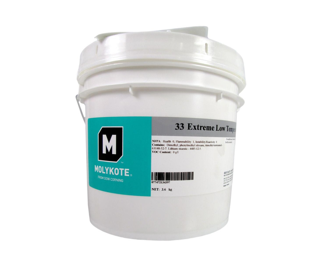 Dow Corning Dupont 33 Molykote Grease 3.6 Kg Can