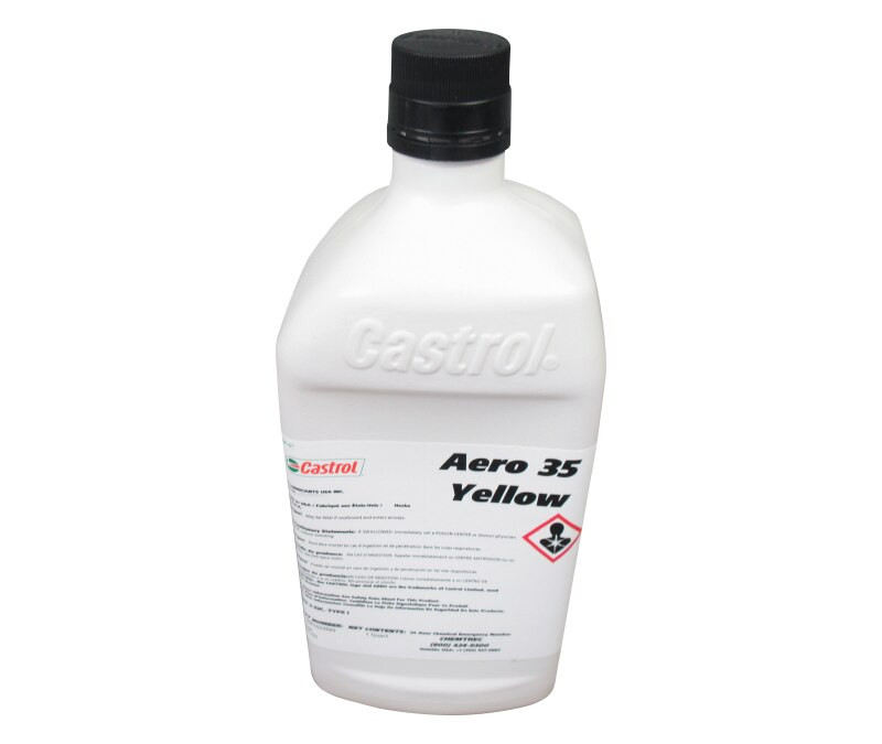 Castrol Aero 35 Yellow BMS 3-32C Type I Spec Petroleum Based ISO 15 ...