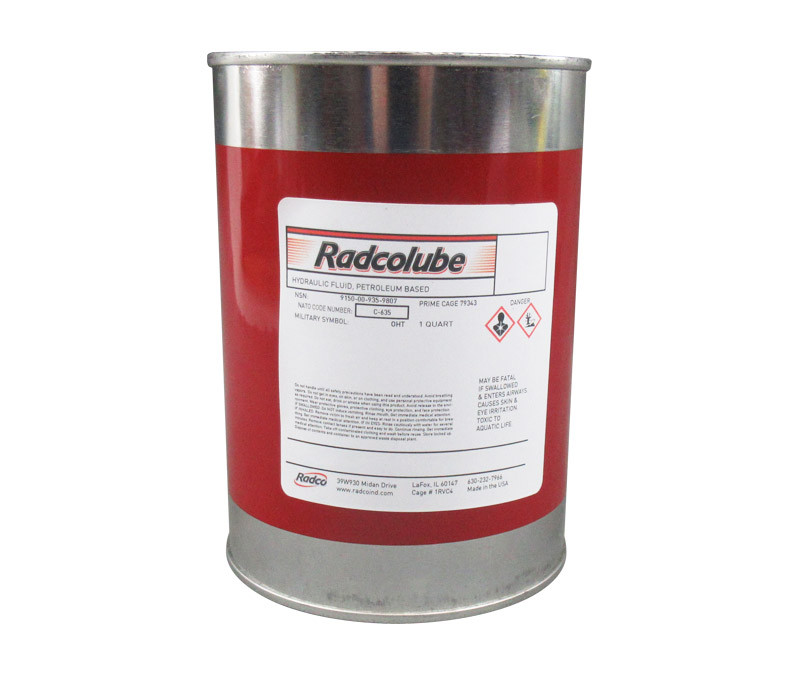 RADCOLUBE RHP6083 RustInhibiting Hydraulic Fluid Qt