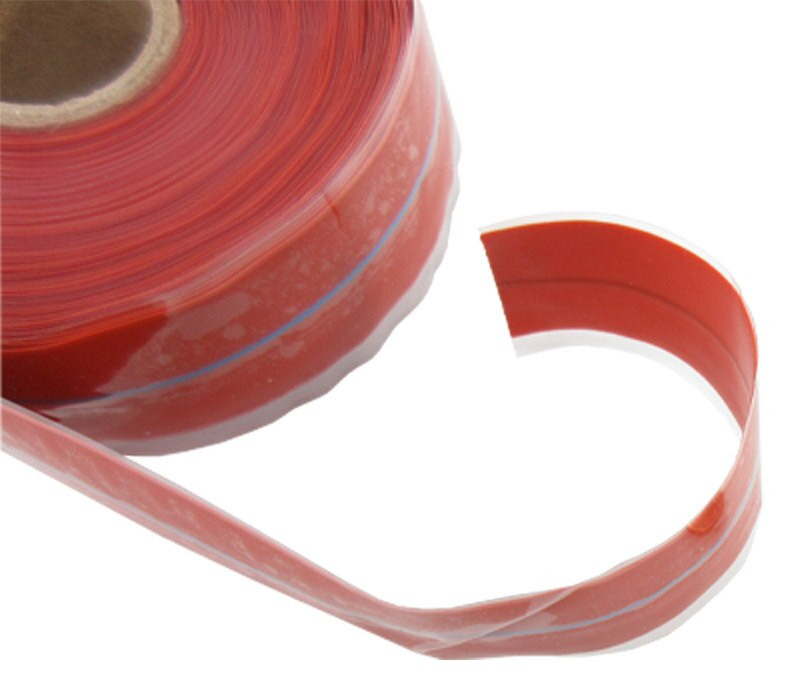 TE Connectivity 608036-1 Red Silicone Cable Accessories Tape - 1
