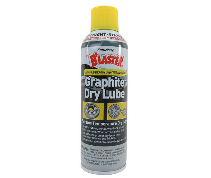 BLASTER 8GS Dark Gray Industrial Graphite Dry Lubricant 5.5 oz