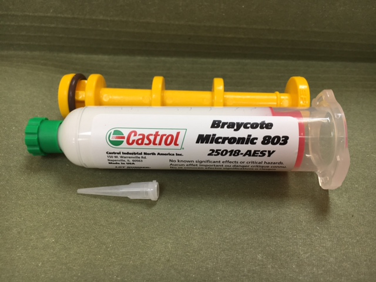 Castrol Braycote 803 Vacuum Grease - 2 oz Syringe at SkyGeek.com