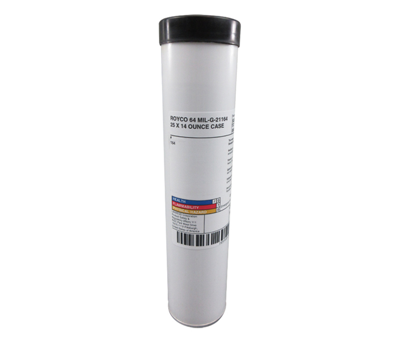 ROYCO® 64 Gray MIL-G-21164D Notice 1/PCS5007 Spec High Load Synthetic  Grease - 14 oz Cartridge