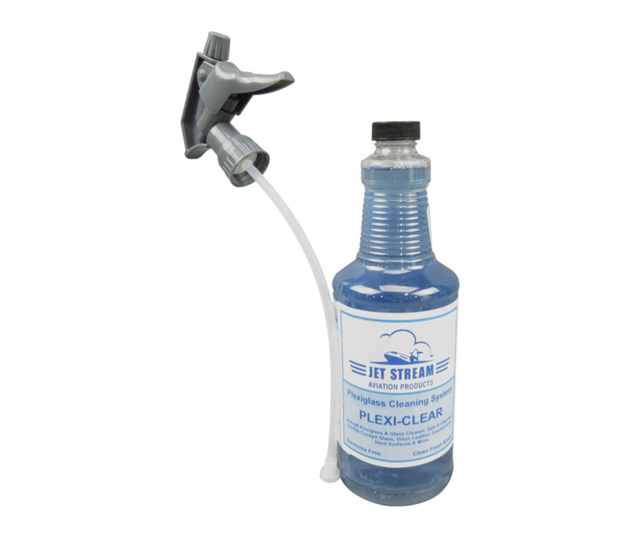 JET STREAM® PC12 Plexi-Clear Anti-Static Aircraft Plexiglass Polish - Quart  Trigger-Spray Bottle - 12 Each - SkyGeek