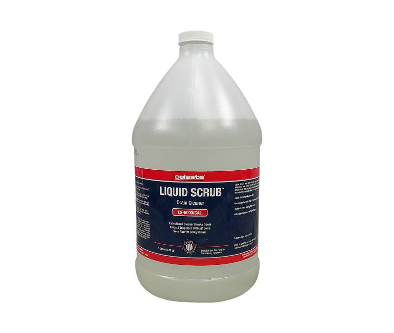 Celeste LIQUID SCRUB LS-5000/GAL Clear Galley Drain Cleaner