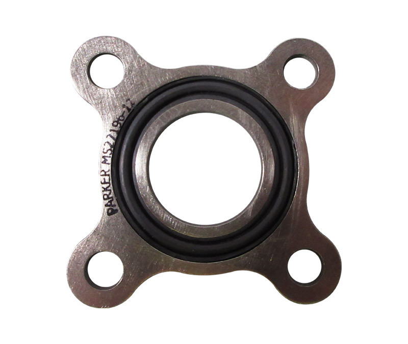 Military Standard MS27196-12 Stainless Steel / Rubber Gasket at