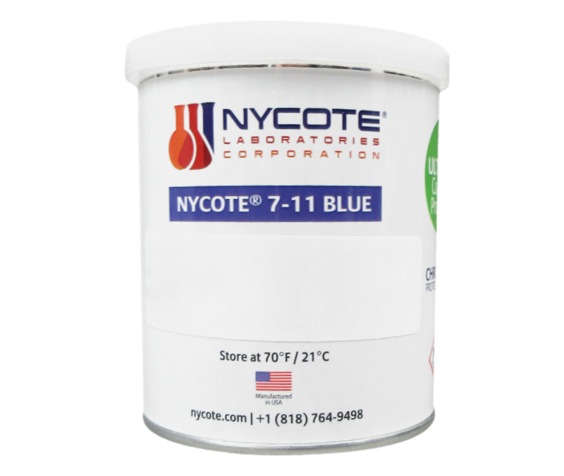 Nycote 7-11 Tinted Blue Liquid Nylon Varnish - Pint Can at SkyGeek.com