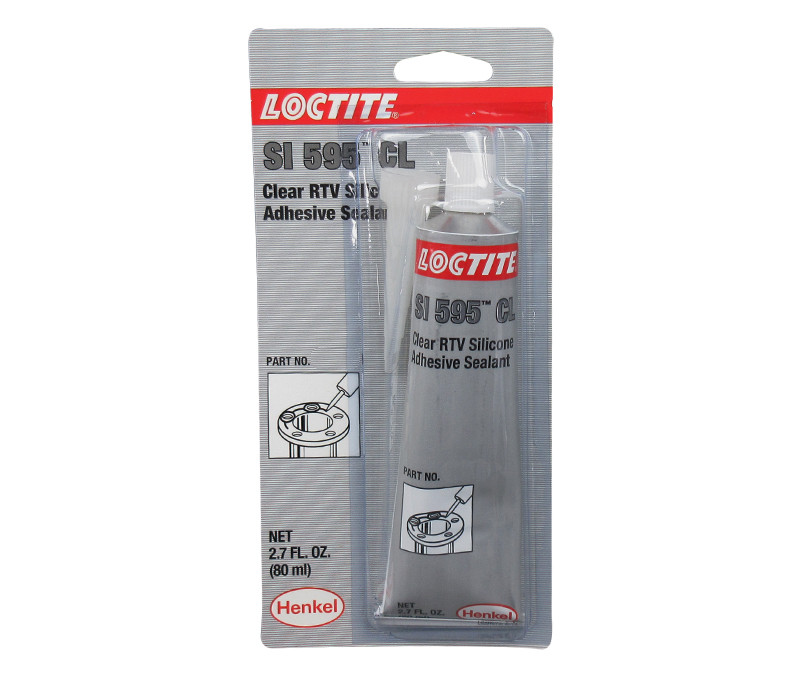 FIELD FORCE トスマシン Henkel 59530 LOCTITE SI 595 Superflex Clear RTV Silicone Adhesive
