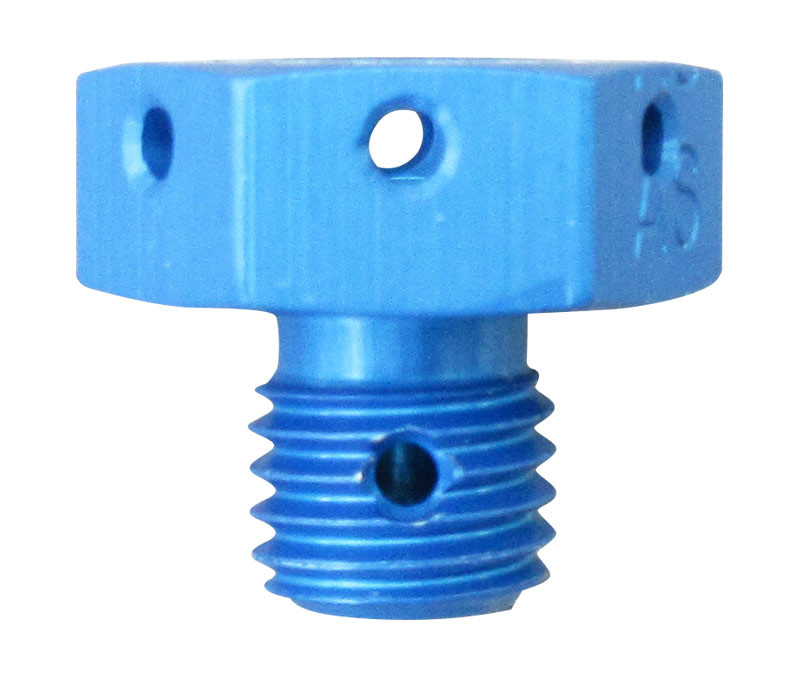 Aerospace Standard AS5169D02L Aluminum Drilled Head Plug, Machine