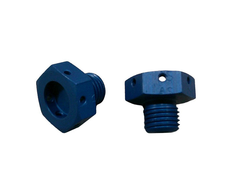 Aerospace Standard AS5169D03L Aluminum Drilled Head Plug, Machine
