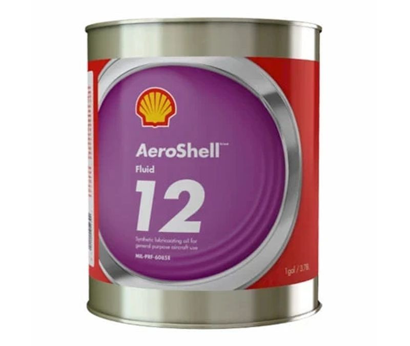 AeroShell Fluid 12 Synthetic Ester Oil 1 gal Can at SkyGeek.com