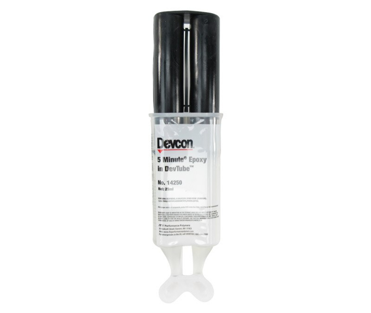 Devcon 5 Minute Amber Two-Part Epoxy Adhesive, Base & Accelerator