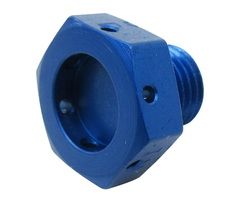 Aerospace Standard AS5169D04L Aluminum Drilled Head Plug, Machine