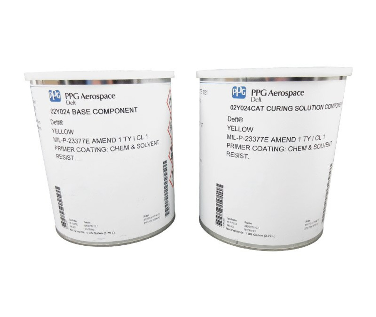 PPG Deft 02Y024 Epoxy Primer – Yellow – Gallon Kit