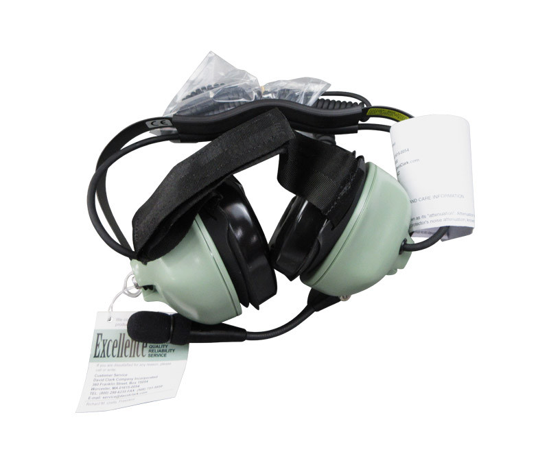 David Clark 40583G-03 Model H3442 Behind-the-Head 6' Coil Cord 1/4