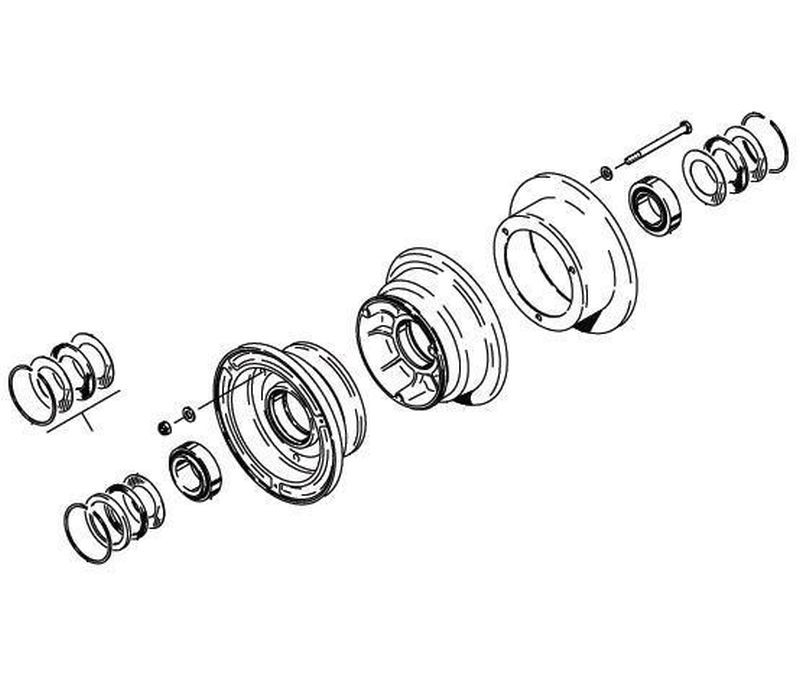 Cleveland Wheel & Brake 40-90B Wheel Assembly