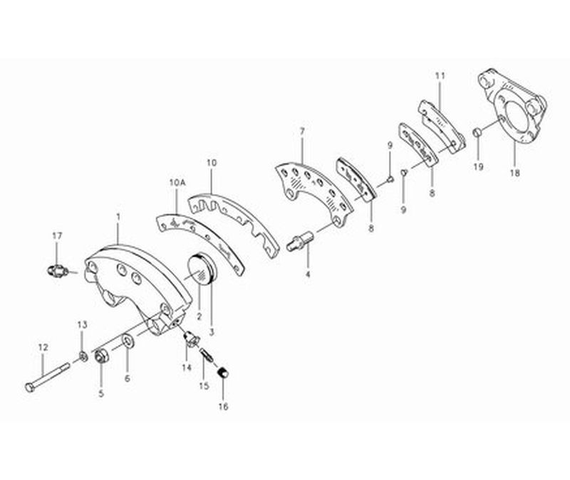 Cleveland Wheel & Brake 30-60A Brake Assembly