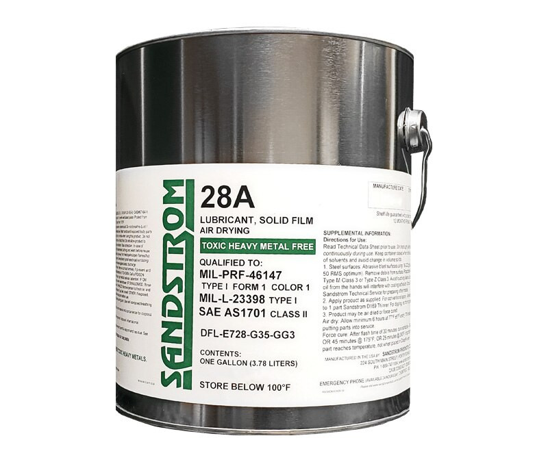 Sandstrom 28A Solid Film Lubricant - Gray - Gallon Can
