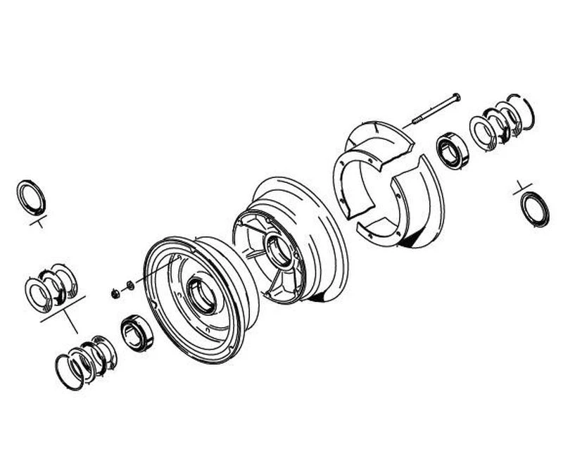 Cleveland Wheel & Brake 40-98 Wheel Assembly