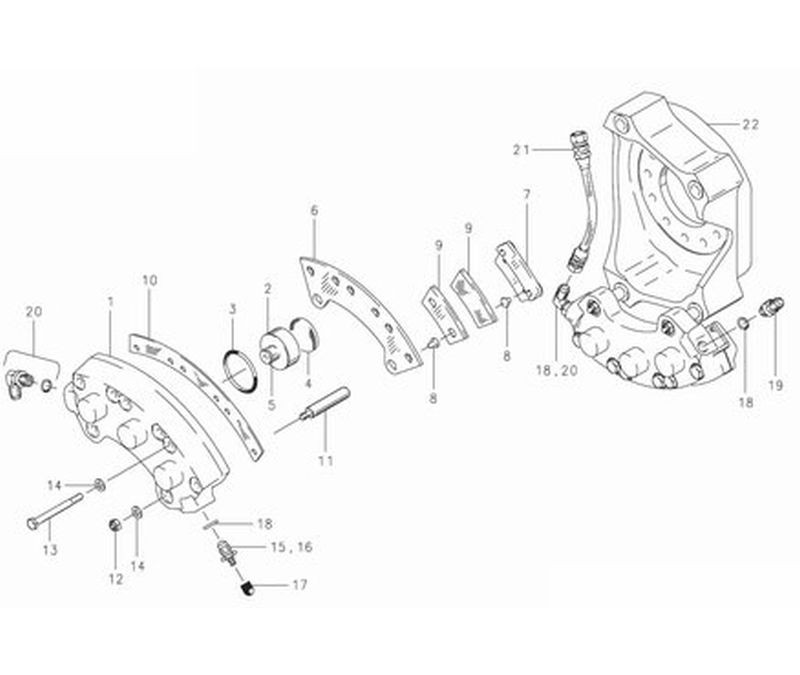 Cleveland Wheel & Brake 30-231 Brake Assembly