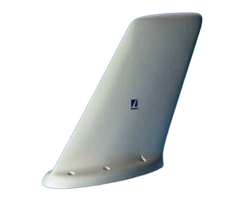 Cobham Comant CI-108-1-L VHF Comm -Extended Band Antenna with Leading Edge Protection - 118-153 Mhz