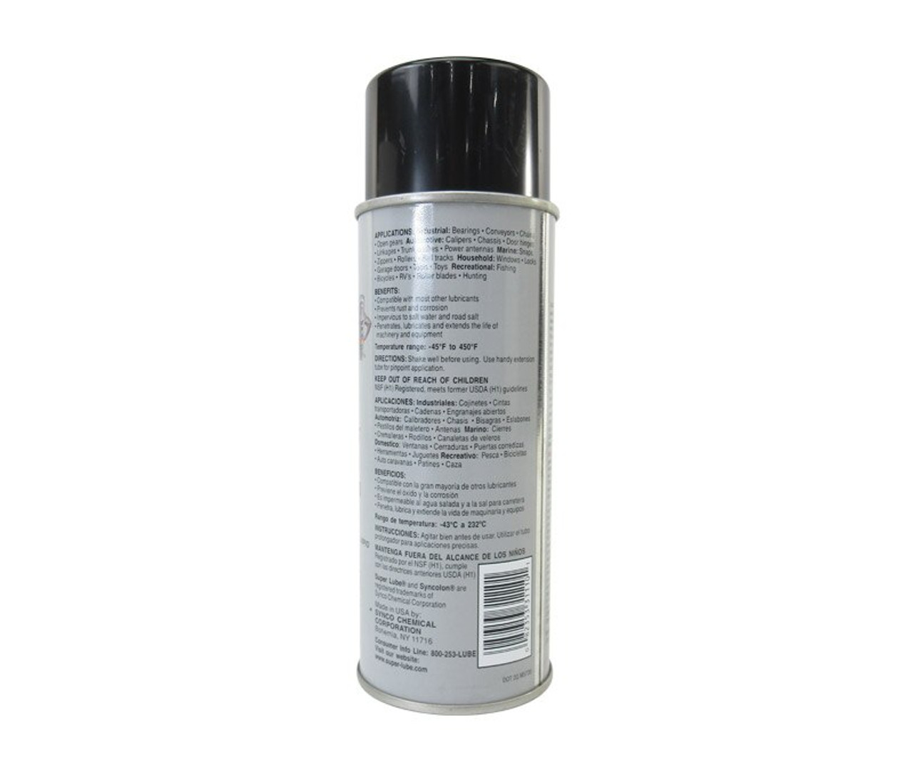 Super Lube® 31110 Translucent Multi-Purpose Synthetic Lubricant with  Syncolon® (PTFE) - 311 Gram (11 oz) Aerosol Can