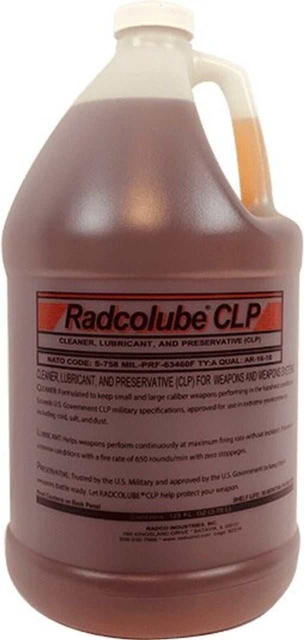 RADCOLUBE CLP 3-in-1 Gun Oil - Clear - Gallon Jug