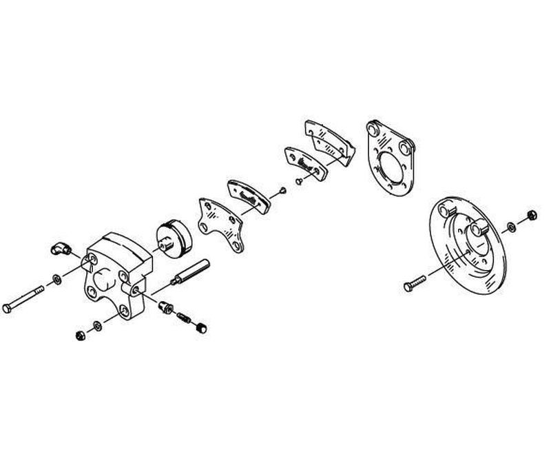 Cleveland Wheel & Brake 30-55 Brake Assembly, photo 1