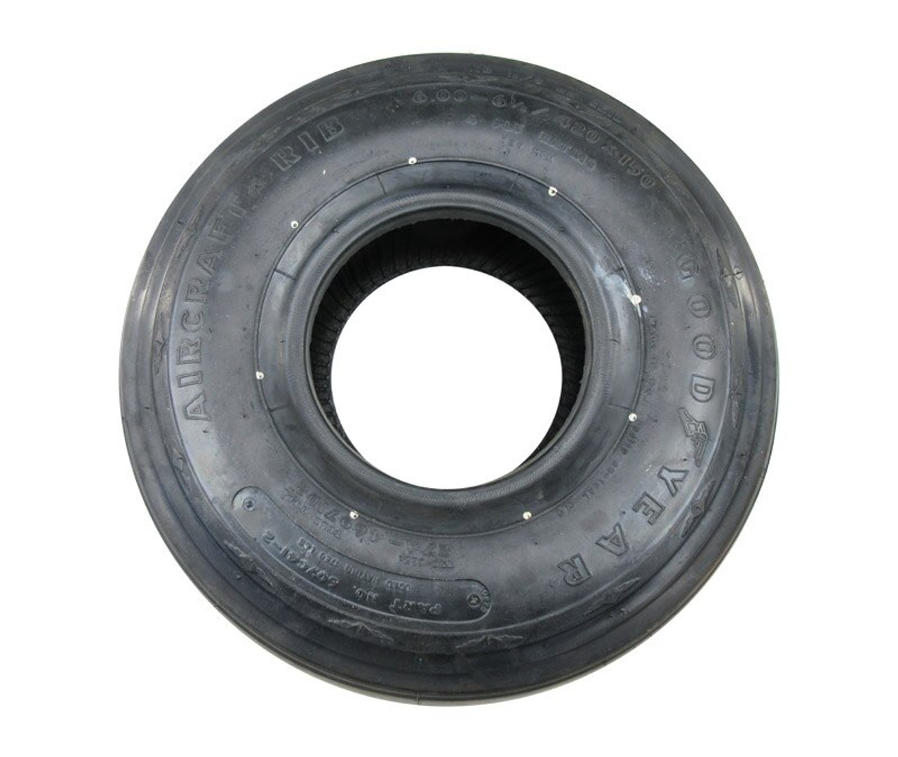 Goodyear Aviation 607C41-2 Rib 6.00-6.5/420x150-4 Ply 120