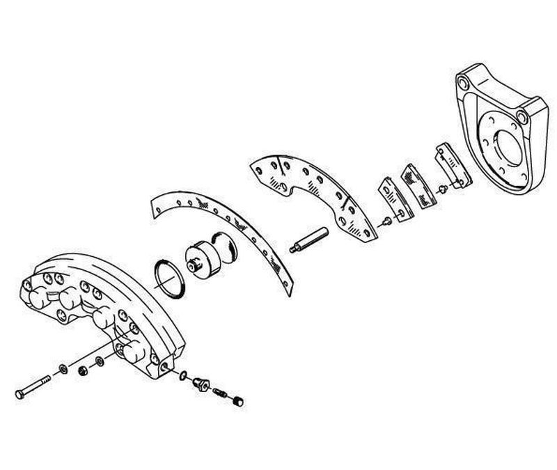 Cleveland Wheel & Brake 30-100 Brake Assembly, photo 1