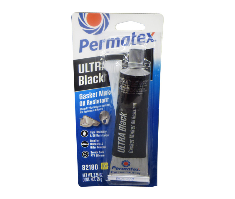 PERMATEX Ultra Black Maximum Oil Resistance RTV Silicone