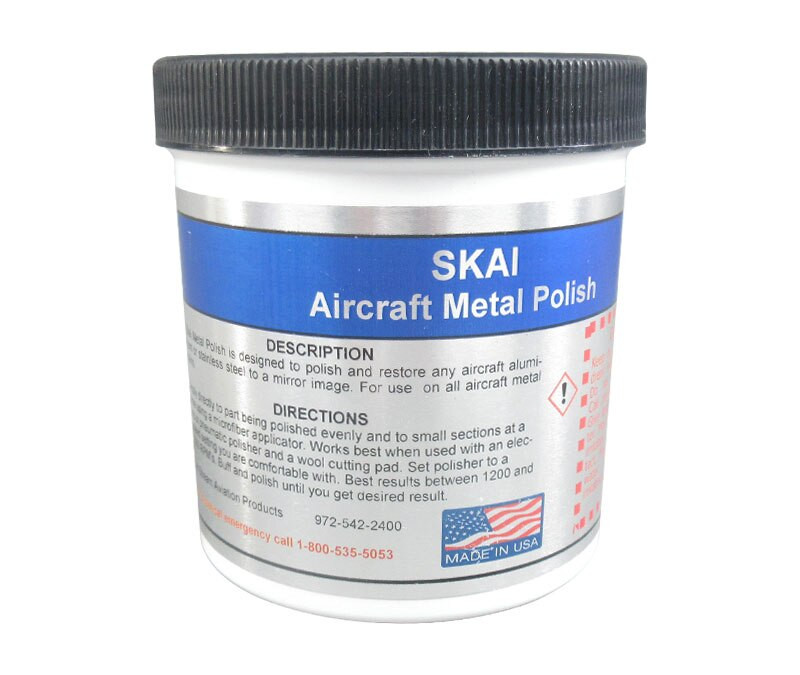 Jet Stream Aviation SMP01 Skai Aircraft & Metal Polish 1 lb Can at