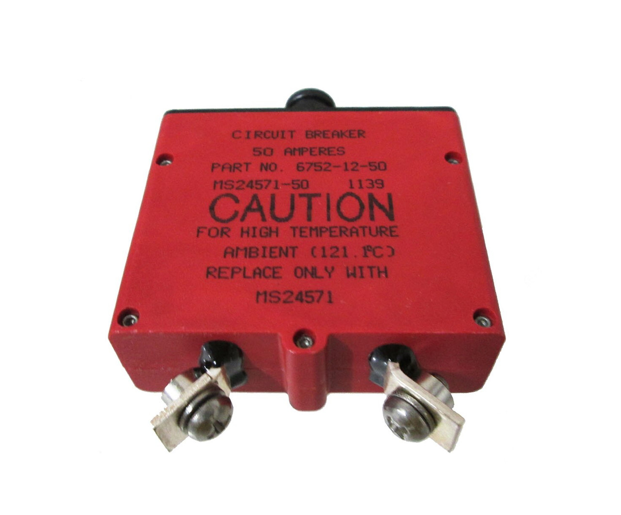 KLIXON® 6752-12-50 Circuit Breaker - 50 AMP