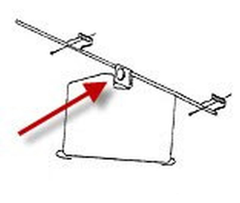 Rosen RGI/II-300-3-1 Gulfstream G-I & G-II Monorail Rosen Sunvisor System Replacement Side Visor Only