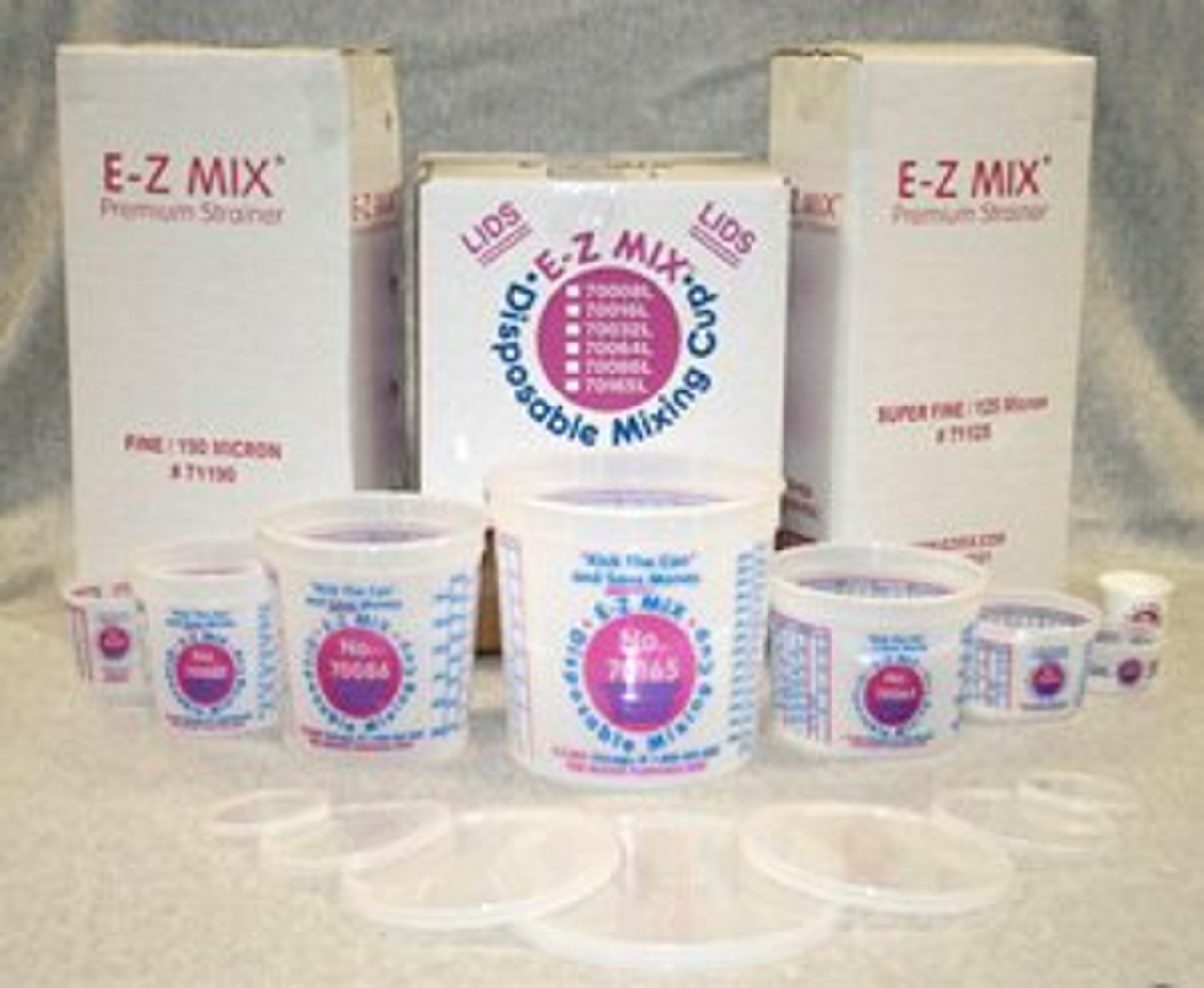 E Z Mix Disposable 1 Quart Mixing Cups - 100