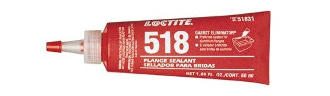 Henkel 22423 LOCTITE 518 Red Gasket Eliminator Flange Sealant - 25