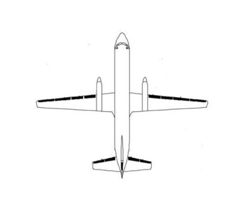 GOODRICH 23-7D5258-02 British Aerospace ATP-747 RH Inboard Wing De-Ice Boot