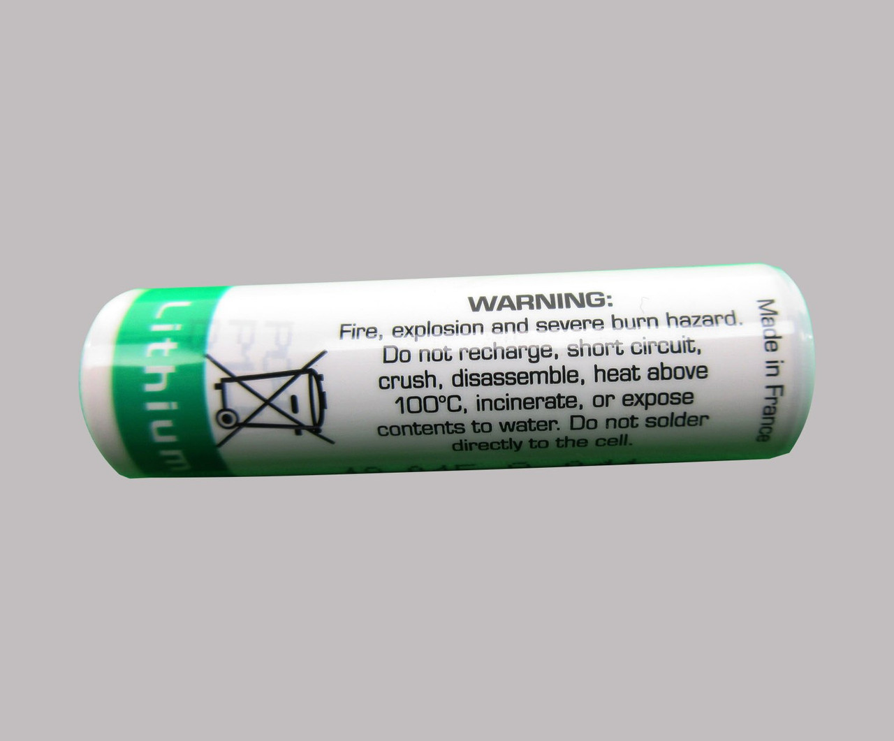 Saft LS14500 AA 3.6-Volt / 2600 mAh Li-SOCl2 Lithium Battery at