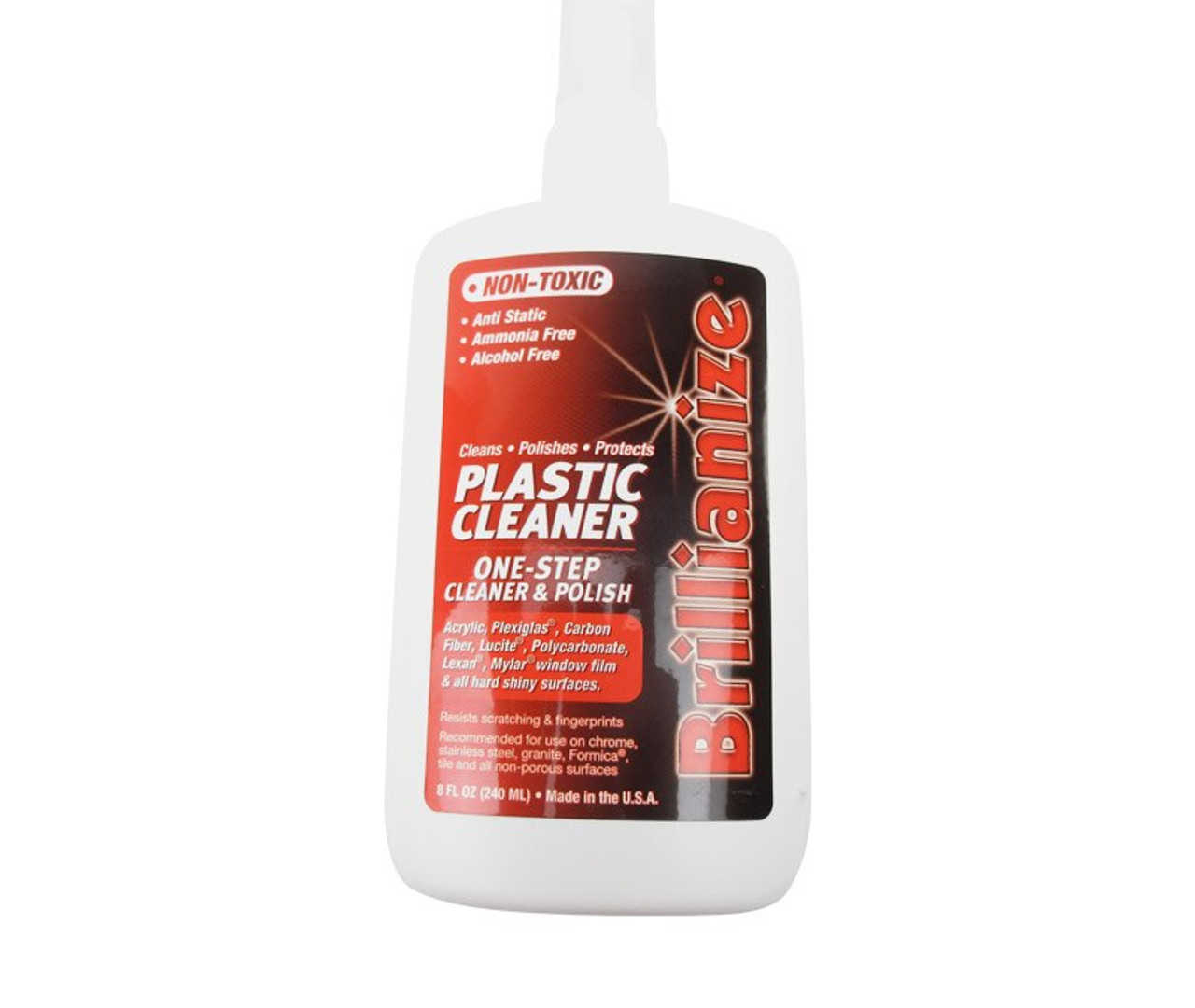 Brillianize No. 8 Plastic Cleaner & Polish 8 oz Pump Spray