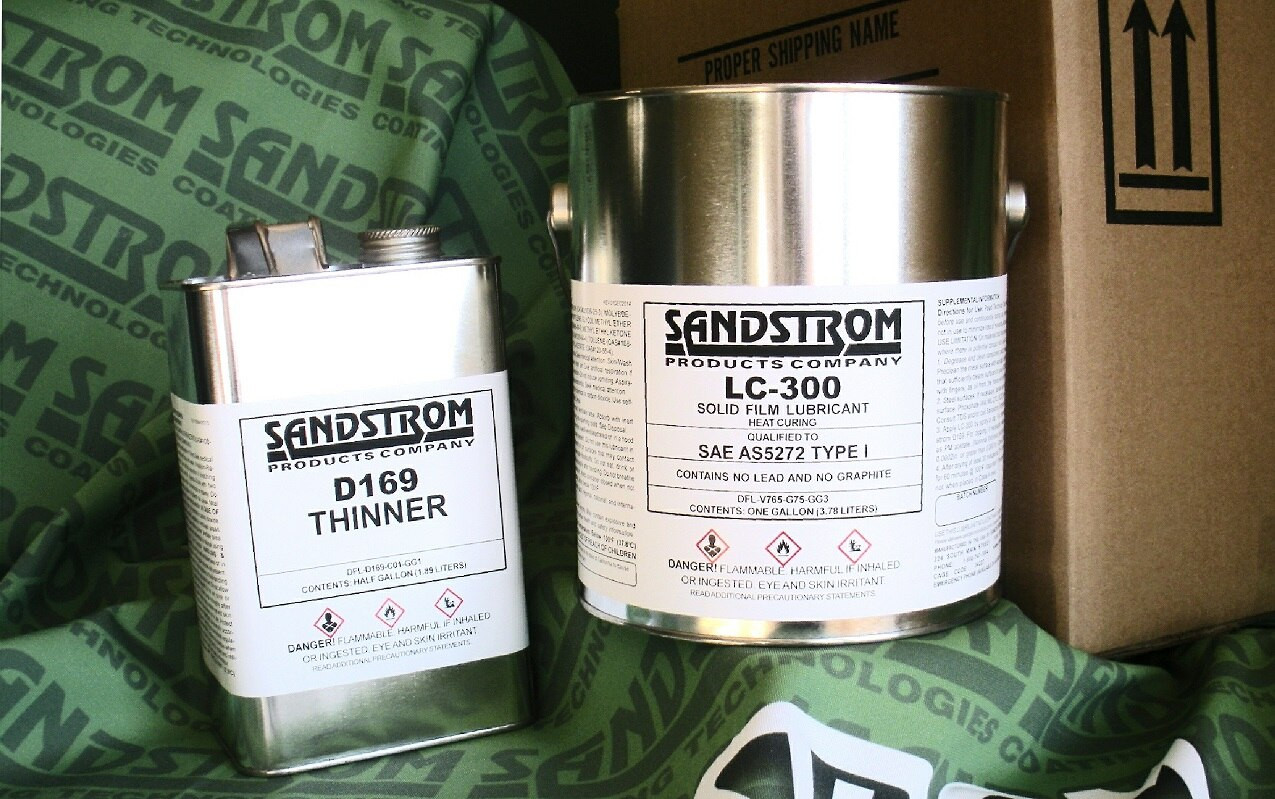 ドライ曹900x190x300 Sandstrom LC-300 Solid Film Lubricant - Gray - Gallon
