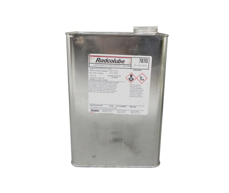 RADCOLUBE LO7870 General-Purpose Oil - Gallon Can