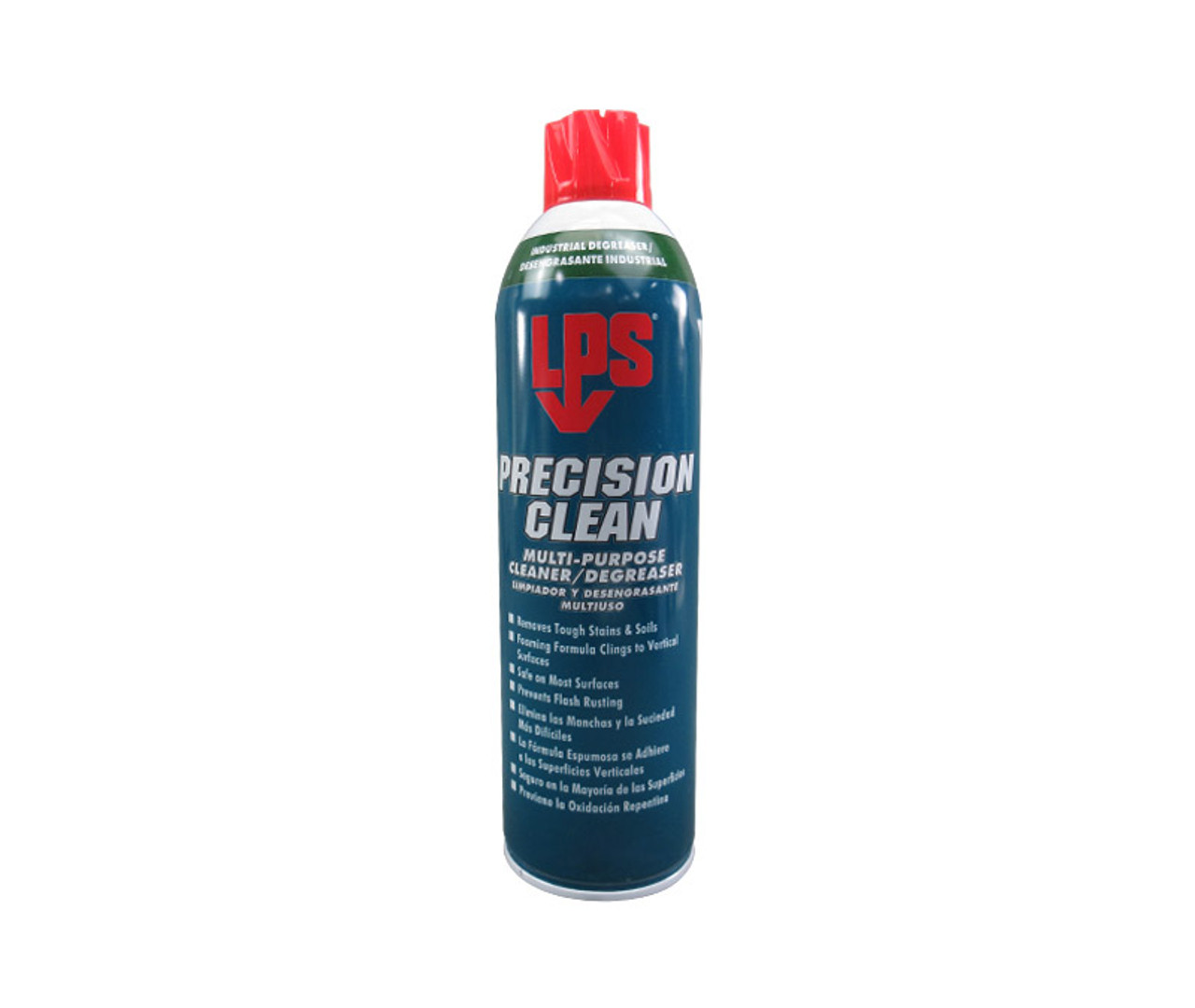 LPS 02720 Precision Clean Green RTU Multi-Purpose Cleaner Degreaser - 18 oz  Aerosol Can at