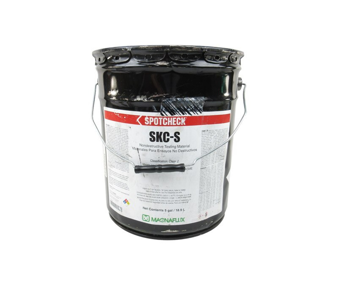 MAGNAFLUX 01-5750-40 SPOTCHECK SKC-S NDT Cleaner & Remover - 5 gal