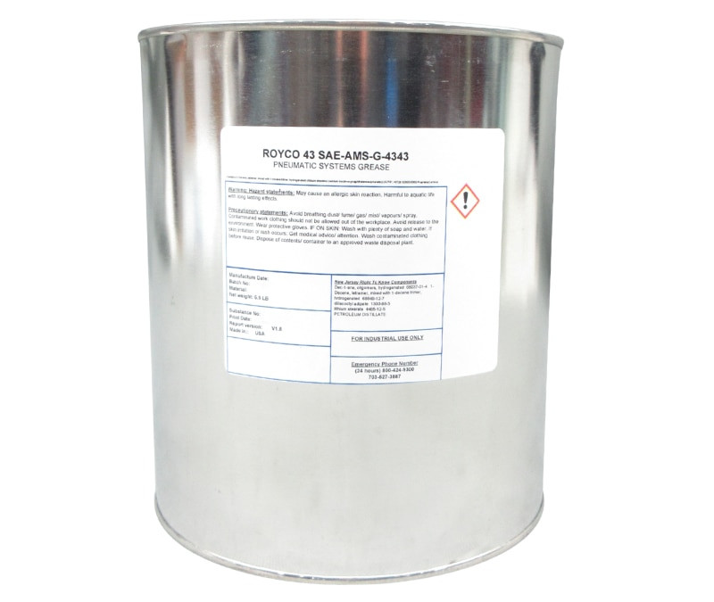 Buy a 6.5-pound can of ROYCO 43 Pneumatic Systems Grease from
