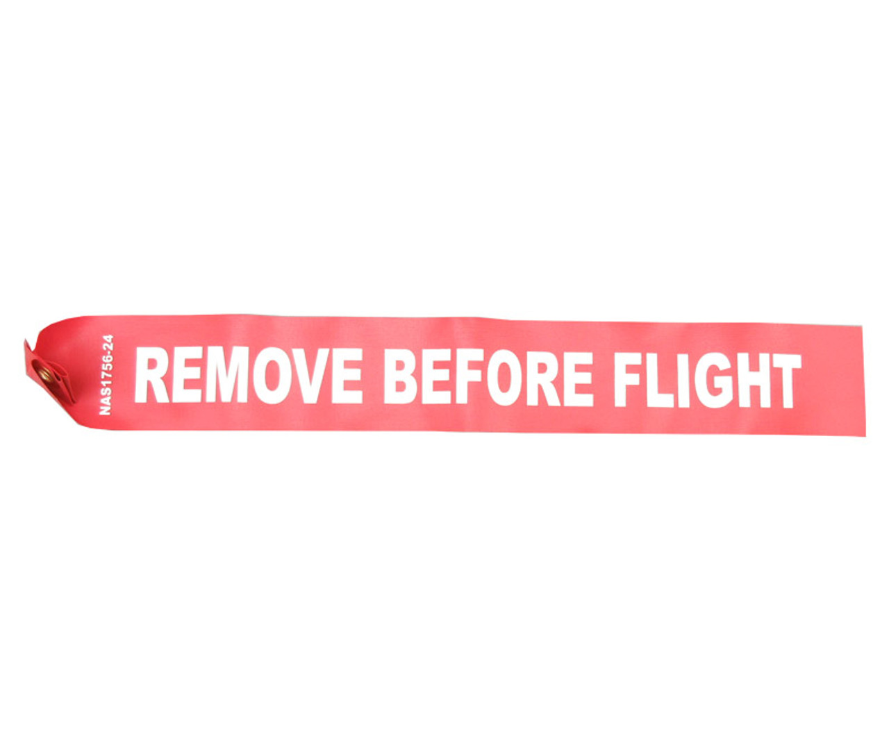NAS Remove Before Flight Streamer, Red - 24 Inches