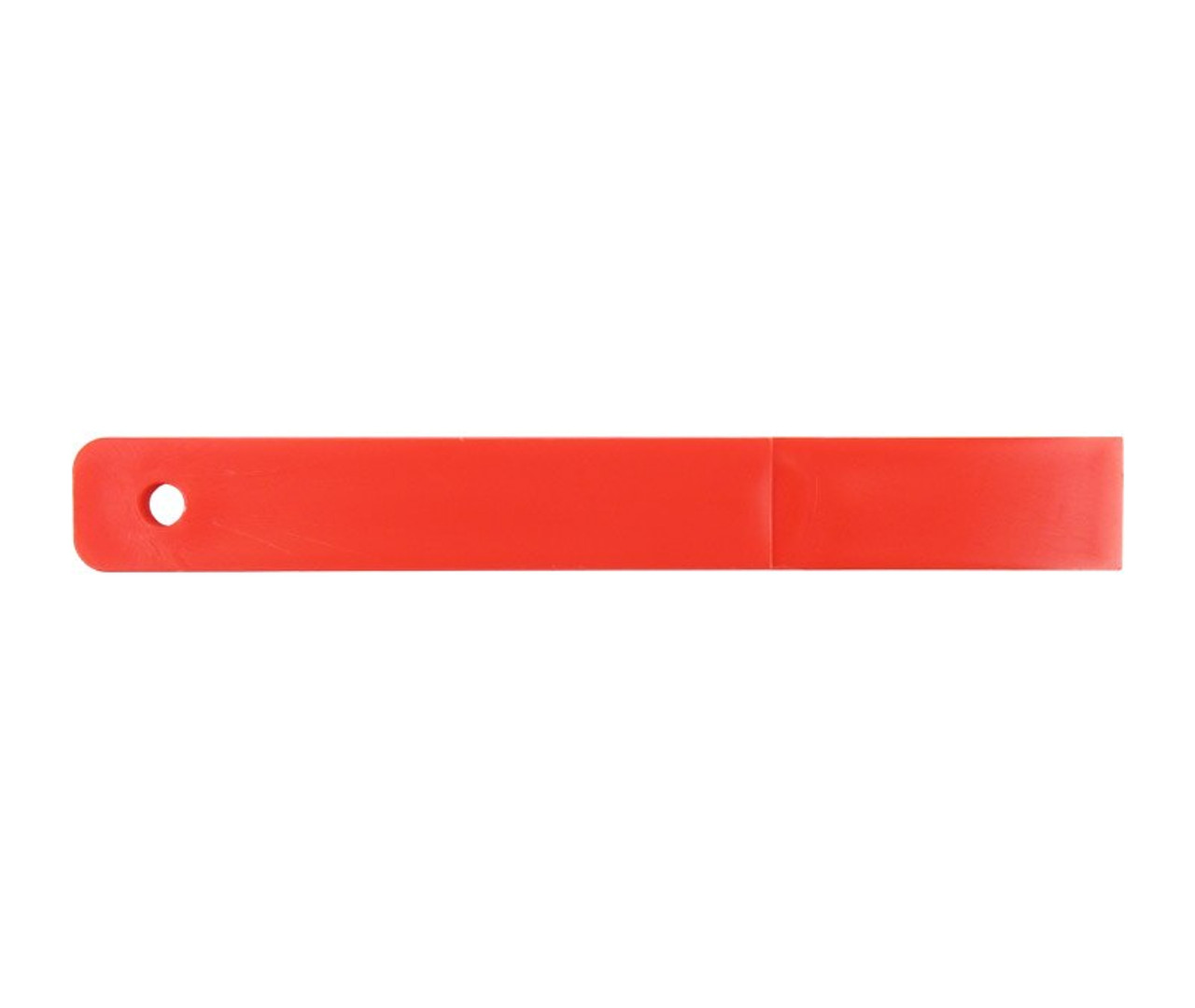 PPG® Semco® 234350 Legacy Red 5.80 Single Edge (0.74) Celcon Plastic  Sealant Scraper