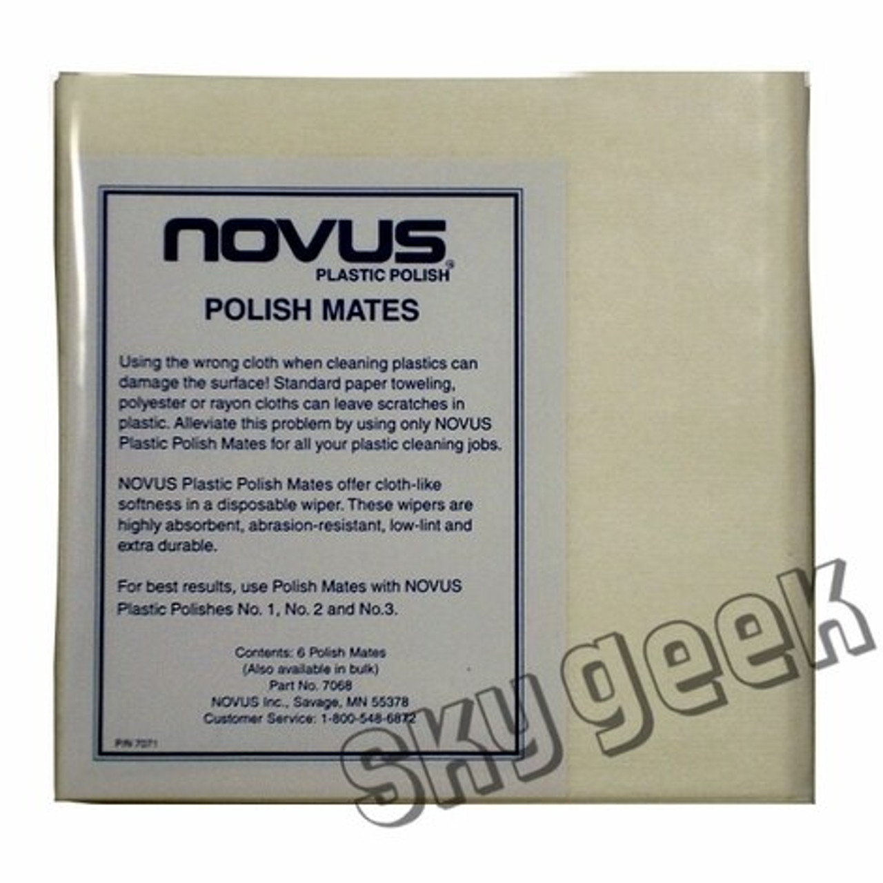 Novus Plastic Polish 7080 Plastic Polish & Scratch Remover #3, 8