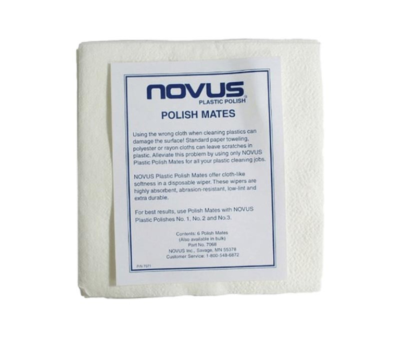 Novus Cleaning and Scratch Remover Kit with Microfiber Cleaning Cloth - 2  Ounce Set 