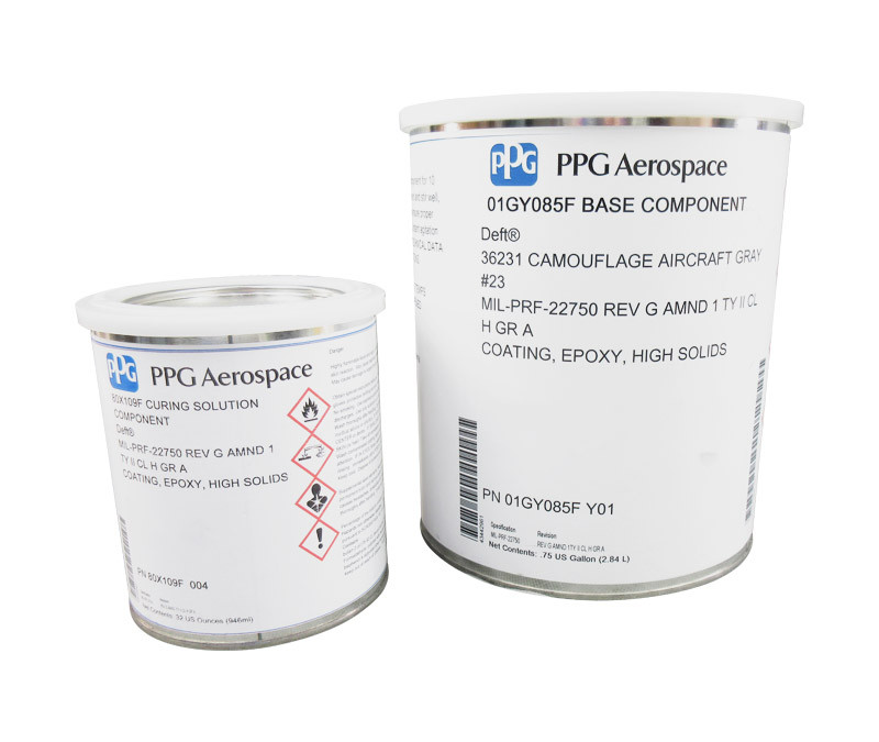 PPG Aerospace Deft 01-GY-085 Epoxy Topcoat - Gallon